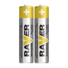 RAVER SOLAR NiMH akkumulátor HR03 (AAA) 2db/bliszter