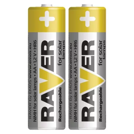 RAVER SOLAR NiMH akkumulátor HR6 (AA) 2db/bliszter
