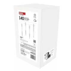   LED karácsonyi fényfüzér – 10x jégcsap, 3,6 m, kültéri és beltéri, hideg fehér