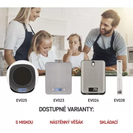 EMOS Digitális konyhai mérleg EV023, ezüst