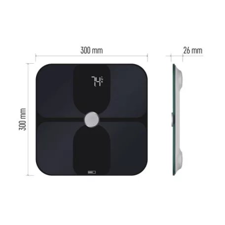 GoSmart Digitális személymérleg EV112