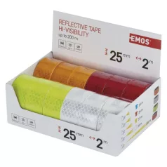   EMOS Öntapadós fényvisszaverő szalag  25/2 12db, display box