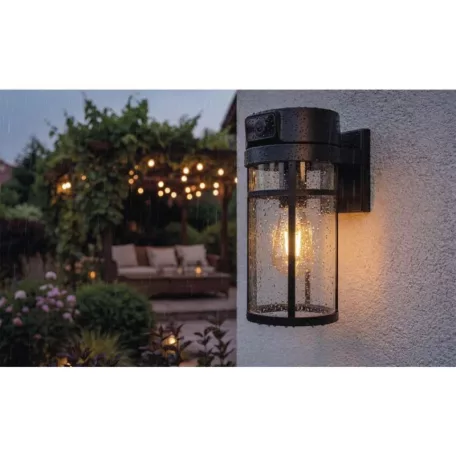 GoSmart Wifis kültéri forgatható kamera IP-1300 LANTERN világítással, fekete