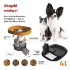GoSmart állateledel adagoló kamerával Pet Care, 4 l, fekete, Wi-Fi