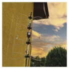 Kültéri antenna EM-030, 0–100 km, DVB-T2, DAB, LTE/4G szűrő