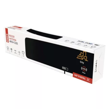 Szobaantenna CITY ARCH-C200, DVB-T2, DAB, LTE/4G/5G szűrő