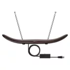 Szobaantenna CITY WOOD-C500, DVB-T2, DAB, FM, LTE/4G/5G szűrő