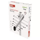 Univerzális antenna VILLAGE FISH–V700, DVB-T2, LTE/4G/5G szűrő