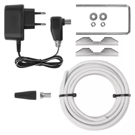 Univerzális antenna VILLAGE FISH–V700, DVB-T2, LTE/4G/5G szűrő