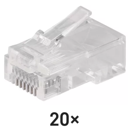 EMOS UTP csatlakozó RJ45 20db