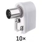 EMOS IEC csatlakozó A206 10db/bliszter