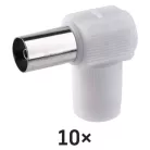 EMOS IEC csatlakozó A224F 10db/bliszter