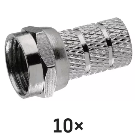 EMOS F csatlakozó 3C2V 10db/bliszter