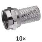 EMOS F csatlakozó CB50/100 10db/bliszter