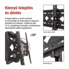 Dönthető TV falitartó 32–75" (81–191 cm)