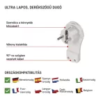 EMOS Dugvilla 90° IP20 16A/250V