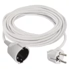 Hosszabbító 10 m / 1 aljzat / fehér / PVC / 1,5 mm2