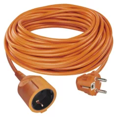   Hosszabbító 30 m / 1 aljzat / narancssárga / PVC / 250 V / 1,5 mm2