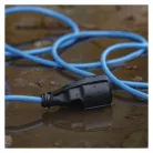 Fagyásálló hosszabbító kábel Cord 10 m / 1 socket / black / PVC / 230 V / 1,5 mm2