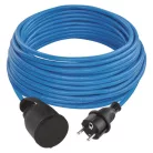 Fagyásálló hosszabbító kábel 20 m / 1 csatlakozó / kék / PVC / 230 V / 1,5 mm2