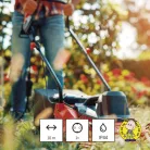 Hosszabbító 10 m / 1 aljzat / fekete / gumi-neoprén / 250 V / 1,5 mm2