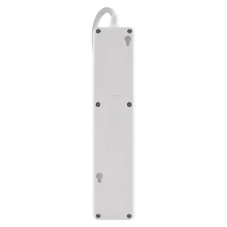 Hosszabbító 2 m / 3 aljzat / kapcsolós / fehér / 1× USB-A + 1× USB-C  / 1,5 mm2
