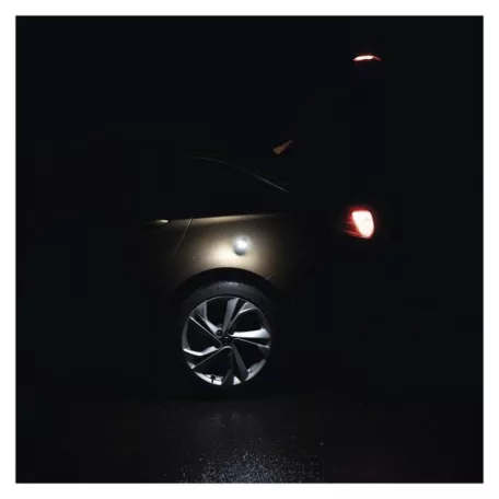 EMOS COB LED fém zseblámpa, 2xAAA, 180lm, IP44