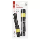 EMOS COB LED fém zseblámpa, 2xAAA, 180lm, IP44