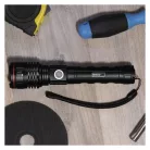 EMOS LED tölthető fém zseblámpa, 600 lm