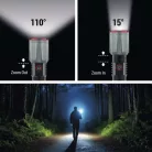 EMOS LED tölthető fém zseblámpa 1200 lm, 2200 mAh