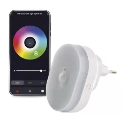   GoSmart PIR érzékelő (mozgásérzékelő) éjjeli fénnyel, WiFi