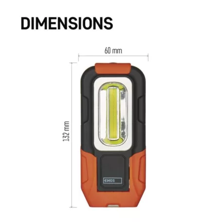 EMOS COB LED munkalámpa 180lm