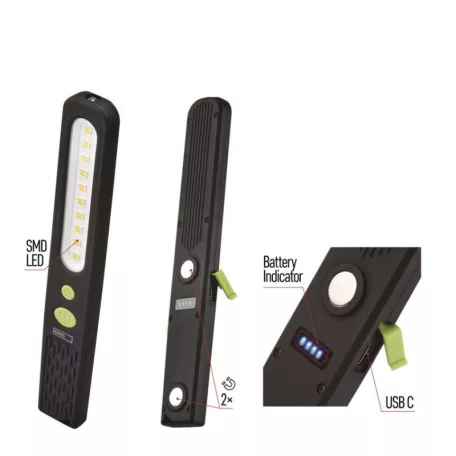 EMOS AKKUMULÁTOROS LED LÁMPA SMD LED + LED, P4538, 700 lm, 1200mAh