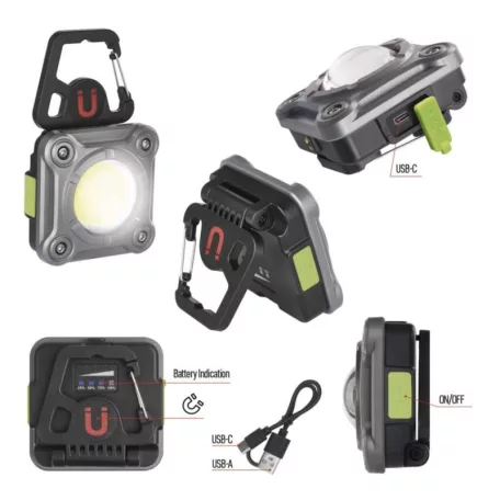 EMOS Akkumulátoros COB LED lámpa 1200lm
