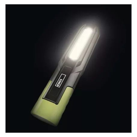 COB LED+LED újratölthető zseblámpa P4546, 500 lm, 2000 mAh
