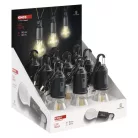 LED izzó USB tápegységgel 9db, display box