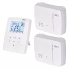 Programozható vezeték nélküli OpenTherm szobatermosztát 2 vevőegységgel P5611OT.2R