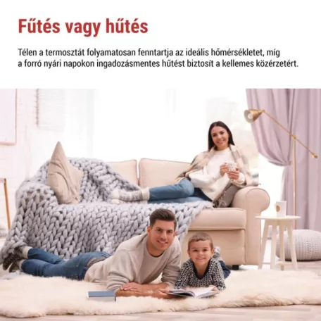 Programozható vezeték nélküli OpenTherm szobatermosztát P56A11