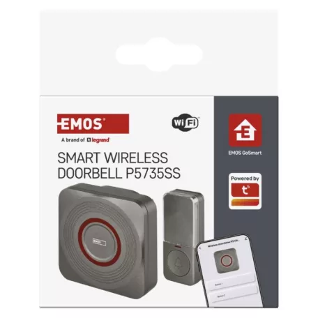 GoSmart Vezeték nélküli csengő P5735SS wifivel