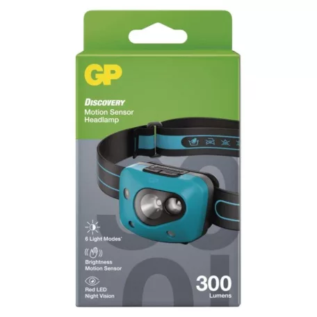 GP LED Fejlámpa CH44, 300 lm