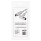 EMOS Antenna koax kábel 90° 3,5m