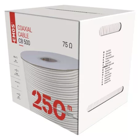 EMOS Koax kábel CB500 250m