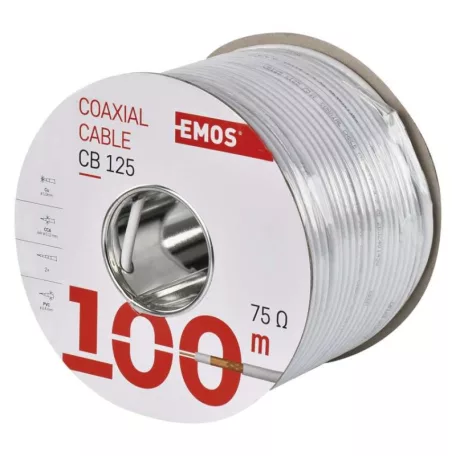 EMOS Koax kábel CB125 100m