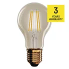 LED izzó Vintage A60 / E27 / 4,5 W (40 W) / 420 lm / Meleg fehér