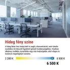 EMOS LED Fénycső T8 18 W 1 980 lm 120 cm, Hideg fehér