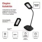 EMOS Stella LED asztali lámpa, fekete
