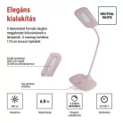 EMOS Stella LED asztali lámpa, rózsaszín
