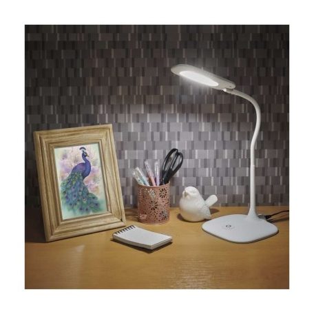 EMOS Stella LED asztali lámpa, fehér