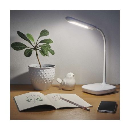 EMOS Lily LED asztali lámpa, fehér