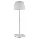 EMOS Katie LED asztali lámpa, újratölthető, fehér